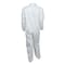 Kleenguard Disposable Coveralls, 4X-Large, Breathable, patented MICROFORCE* barrier SMS fabric, White, 25 PK KCC 44317 - alternate 4